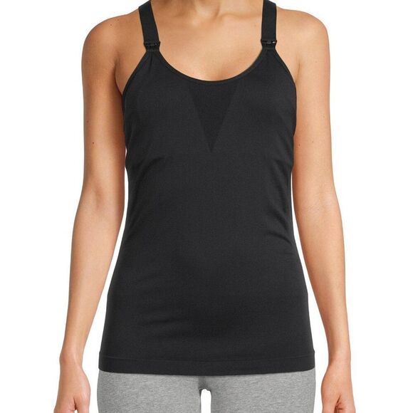 Destination Maternity Seamless Nursing Active Tank Top, Size XL - Picture 2 of 9
